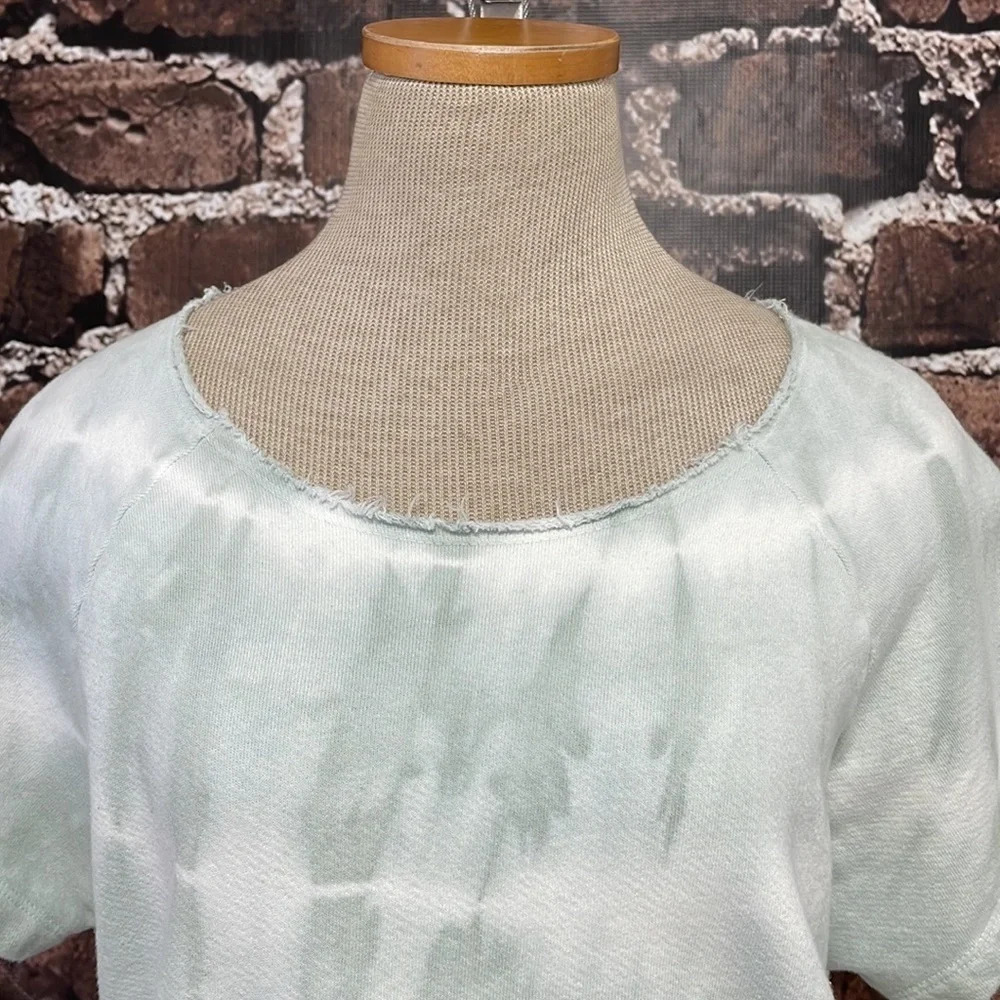 R.G. Kane T-Shirt Tie Dye Print Green White Size XS - Picture 9 of 11